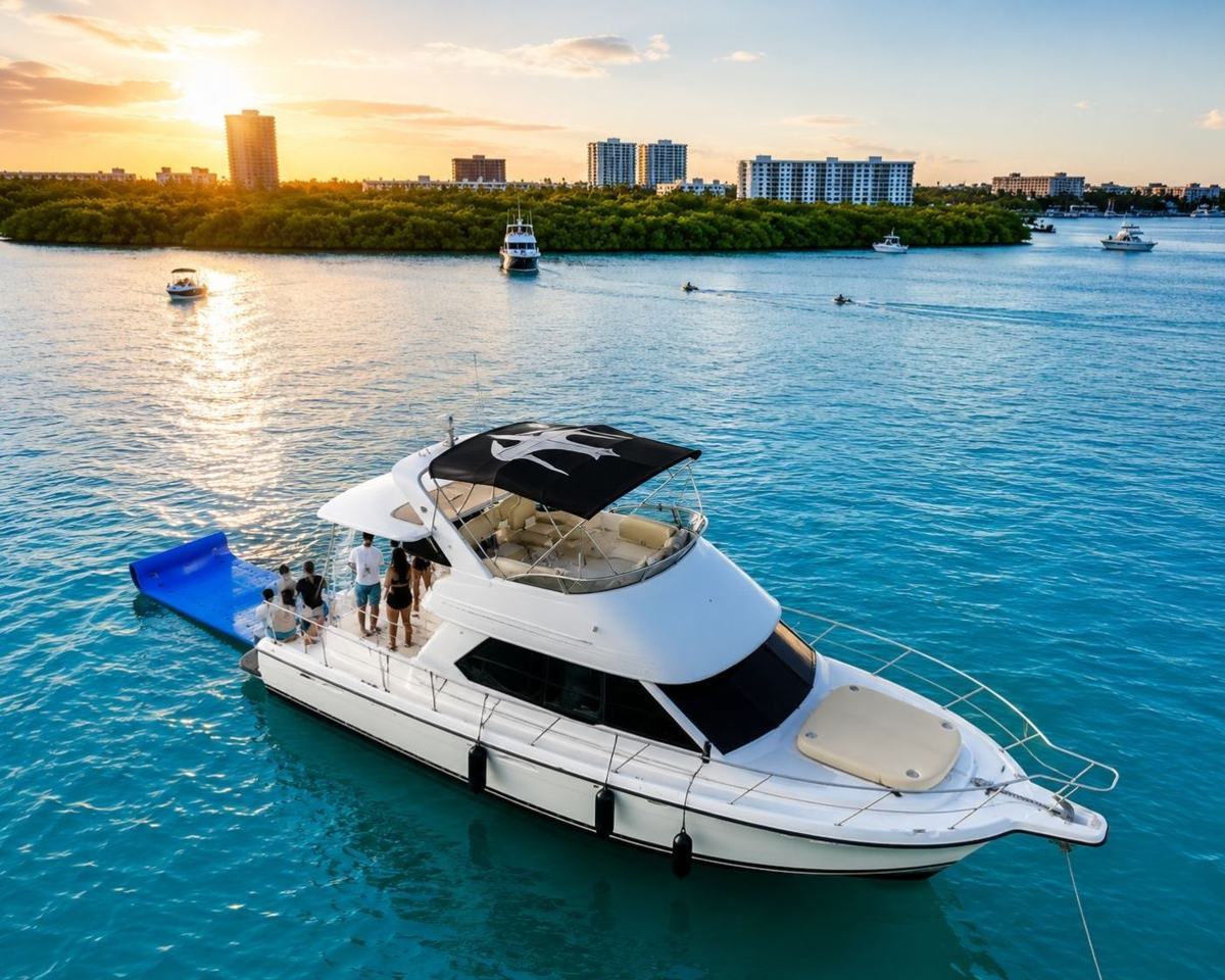 Proposal at Sea on a private yacht in Miami